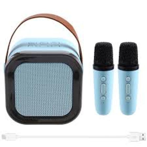 Set de Parlante con 2 Micrófonos – CELESTE