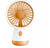 Ventilador Portatil Naranja - 3 Velocidades