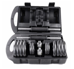 KIT de Mancuernas 15 KG / 20 KG / 30 KG