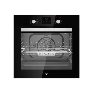 HORNO ELEC EMPOTRABLE TOKYO ELISA BLACK 60L INOX DIGITAL CON CONVECTOR Y ESPIEDO