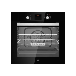 HORNO ELEC EMPOTRABLE TOKYO ELISA BLACK 60L INOX DIGITAL CON CONVECTOR Y ESPIEDO