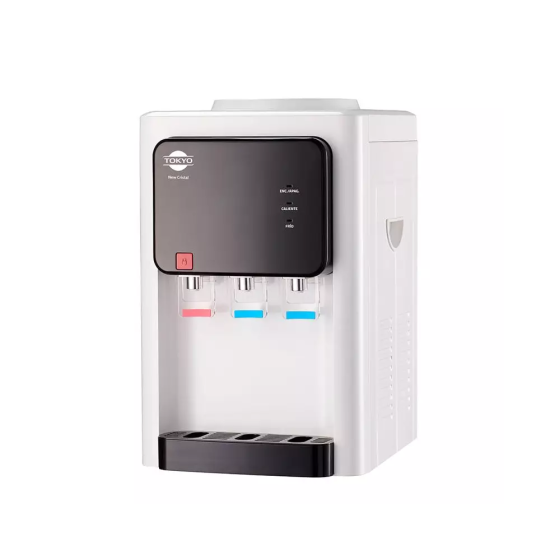 BEBEDERO DE MESA TOKYO NEW CRYSTAL 3 TEM.C/COMPRESOR BLANCO