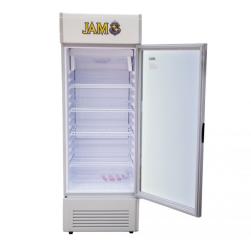 EXHIBIDORA VISICOOLER JAM 300LTS. 0° A 10°C ILUMINACIÓN LED