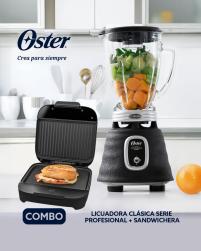 COMBO Licuadora clásica serie profesional + Sandwichera
