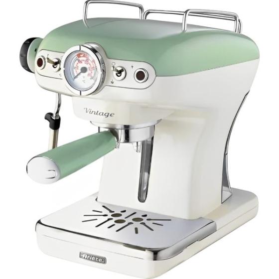 CAFETERA ARIETE EXPRESO CREMA/VERDE
