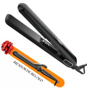 Plancha Gama Profesional + Rizador de regalo
