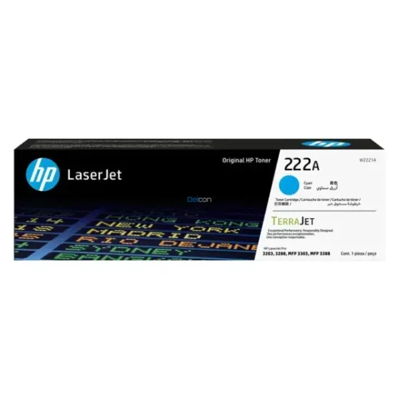 Toner HP 222A Cyan