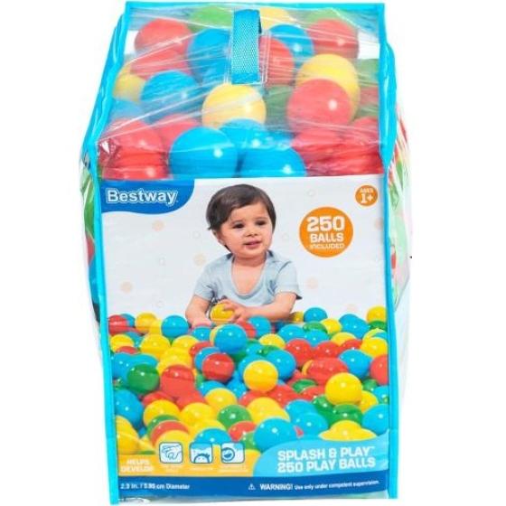 Pelotas Multicolores – Bolsón x250 unidades – Bestway