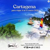 Paquete de viaje a Cartagena del 6 al 12 de enero 2026