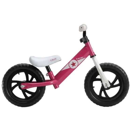 BICICLETA CALOI BALANCE 12 FUCSIA