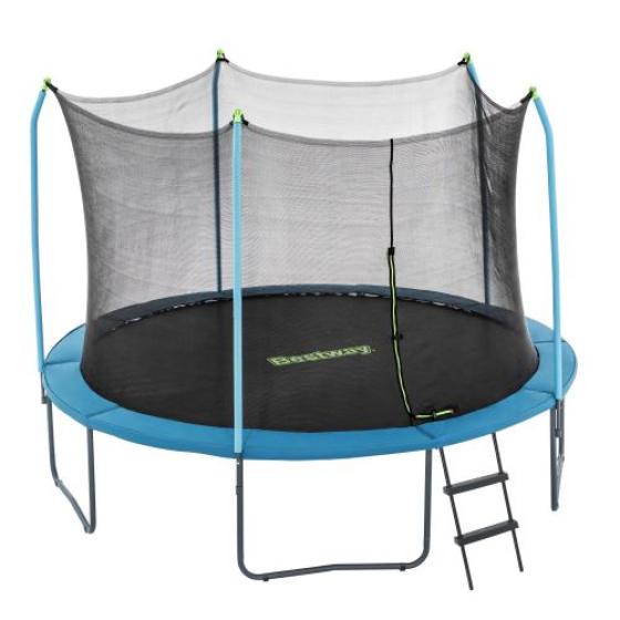Trampolin Xtreme 3.66m. (12ft) + Red y Escalera Bestway