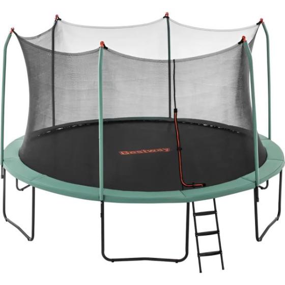 Trampolin Xtreme 4.27m. (14ft) + Red y Escalera Bestway
