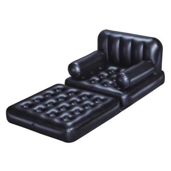 Sofa / cama Inflable Negro 4 en 1 191x97x64cm Bestway