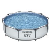 Piscina Bestway 4.678 Ltrs. Steel Pro MAX. con estructura metálica 56408