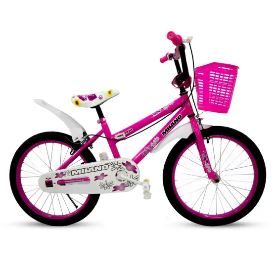BICICLETA MILANO FIORENZA 20 FUCSIA
