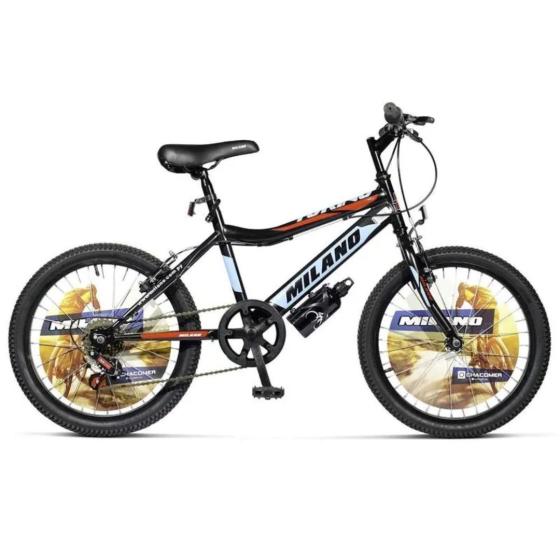 BICICLETA MILANO TORINO 20 18V NEGRO