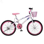 BICICLETA ARO 20 JULLY BRANCA/ROSA 107-05D COLLI
