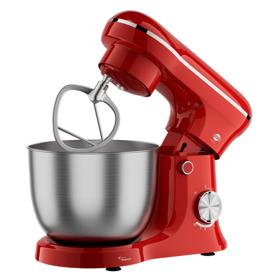 BATIDORA PLANETARIA MAXFORCE TOKYO ROJA 10 VEL BOWL INOX 5LT 1500W