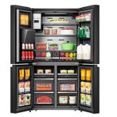 HELADERA HISENSE SIDE BY SIDE 536L DIGITAL SCREEN SMART WIFI