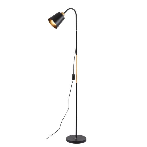 LAMPARA DE PIE DECOTEAM DLL-036 NEGRA