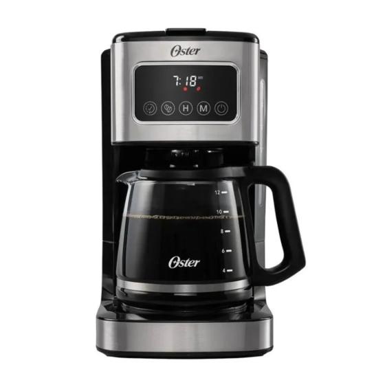 CAFETERA PROGRAMABLE OSTER 12 TAZAS CON PANTALLA TACTIL