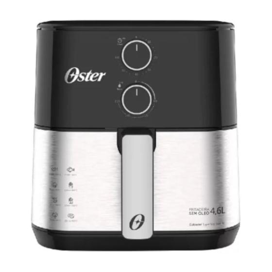 Freidora Oster Compact 4.6L Acero Inoxidable
