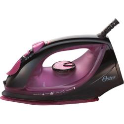 PLANCHA DE VAPOR OSTER NEGRA Y MORADA 1600W