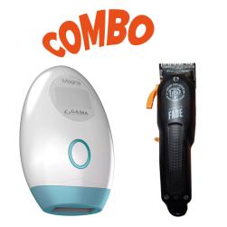 COMBO DEPILADORA GAMA IPL MAGNA BL CHI + CORTAPELO GAMA ABSOLUTE FADE HF BVT