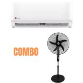 COMBO AIRE ACONDICIONADO TOKYO XPERIENCE 18.000BTU + VENTILADOR DE PIE TOKYO FS20 20