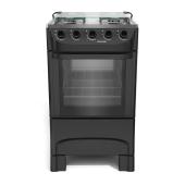 Cocina Mueller Moderatto 4Hr Negro
