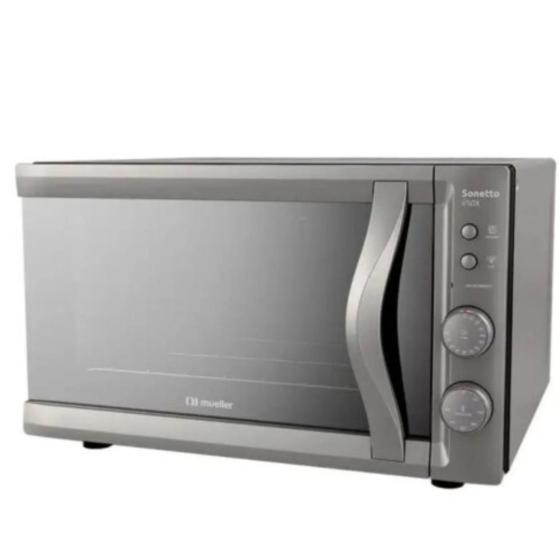 Horno eléctrico Mueller Sonetto 50 litros - Espejado Inox