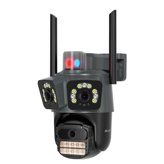 CAMARA PT 9.0MP TRIPLE LENTE VISION 360º KOLKE KUC-763