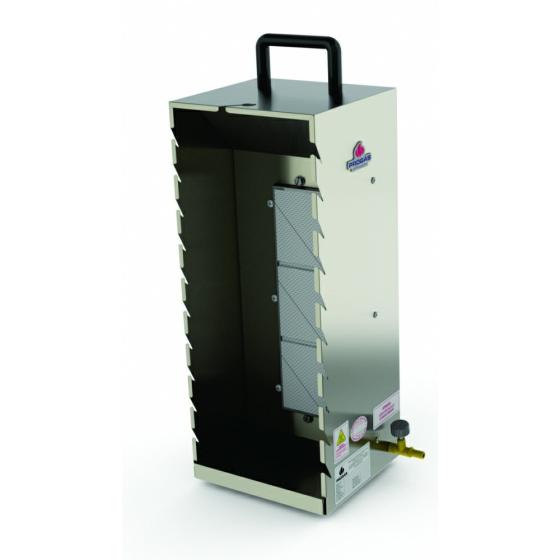 CHURRASQUERA PR-199 PROGAS INOX A GAS 10 ESPETOS 220/50