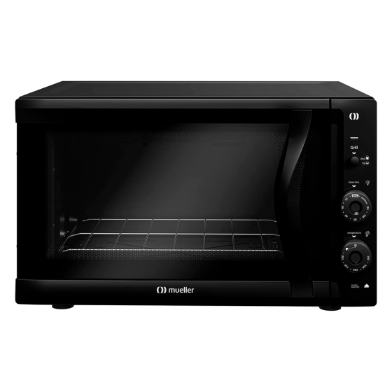Horno Eléctrico Mueller Sonetto 50 lts Negro