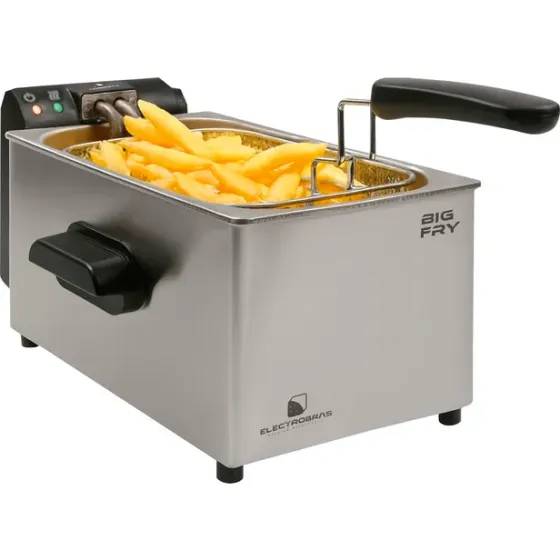 Freidora Eléctrica Electrobras EBFR-35 Big Fry 3.5L 2000W