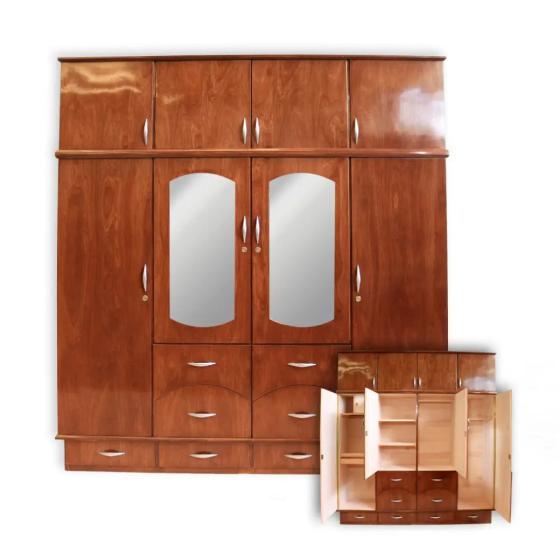 Placard 4 puertas Espejo Externo CBC Muebles