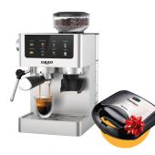 Cafetera Espresso Barista Deluxe 6 EN 1 c/ molinillo de café NAPPO NEC-339