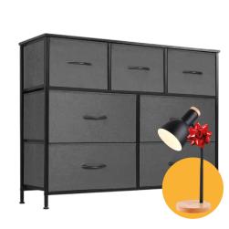 COMODA 7 CAJONES DECOTEAM DDC-038 GRIS