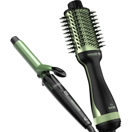 COMBO GA.MA AVOCADO ONDULADOR+CEPILLO