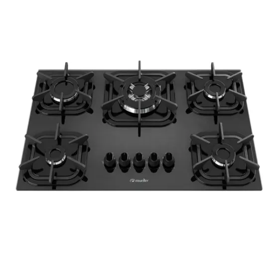 ANAFE MUELLER 5H COOKTOP NEGRO
