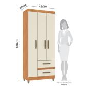 ROPERO MOVELMAX PORTO CINAMOMO OFF WHITTE