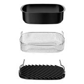FREIDORA AIR FRYER SIN ACEITE PEABODY CON GRILL 6LTS