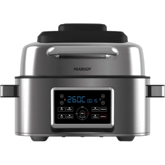 FREIDORA AIR FRYER SIN ACEITE PEABODY CON GRILL 6LTS