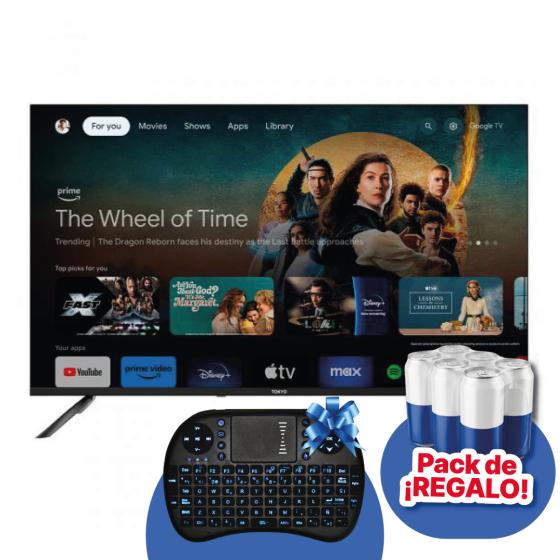 Televisor Tokyo Smart 32 Google Tv 5.0 Hd Frameless c/ Chromecast incluido