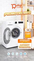 Promo Mes de JULIO - Lavarropa Midea de 6 kilos con carga frontal mas regalo
