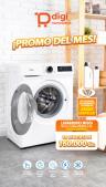 Promo Mes de JULIO - Lavarropa Midea de 6 kilos con carga frontal mas regalo