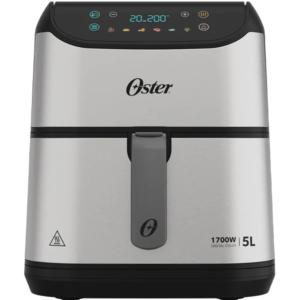 Freidora Oster Digital 5L Acero inoxidable 80 °C /200 Grados 60 minutos 1.700W