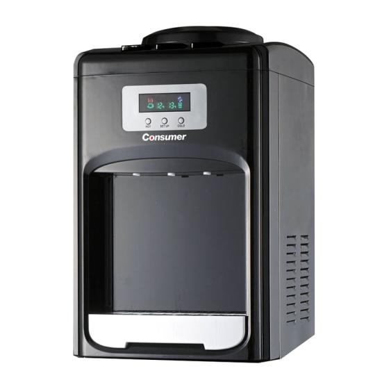 Dispenser de mesa negro