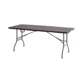 Mesa Rectangular  Marron 1.80
