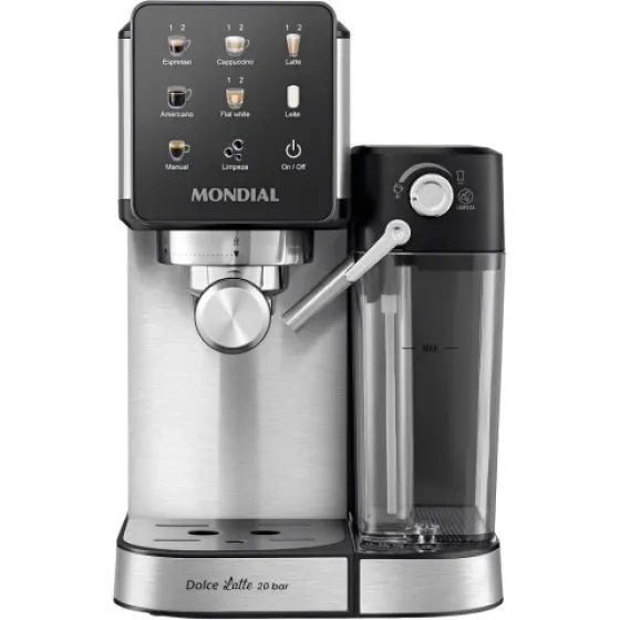 CAFETERA EXPRESSO MONDIAL DOLCE LATTE C-28-ECL